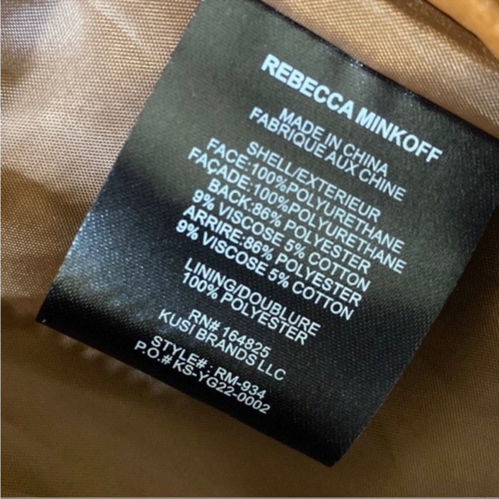 Rebecca Minkoff Faux Leather Jacket - Picture 4 of 6